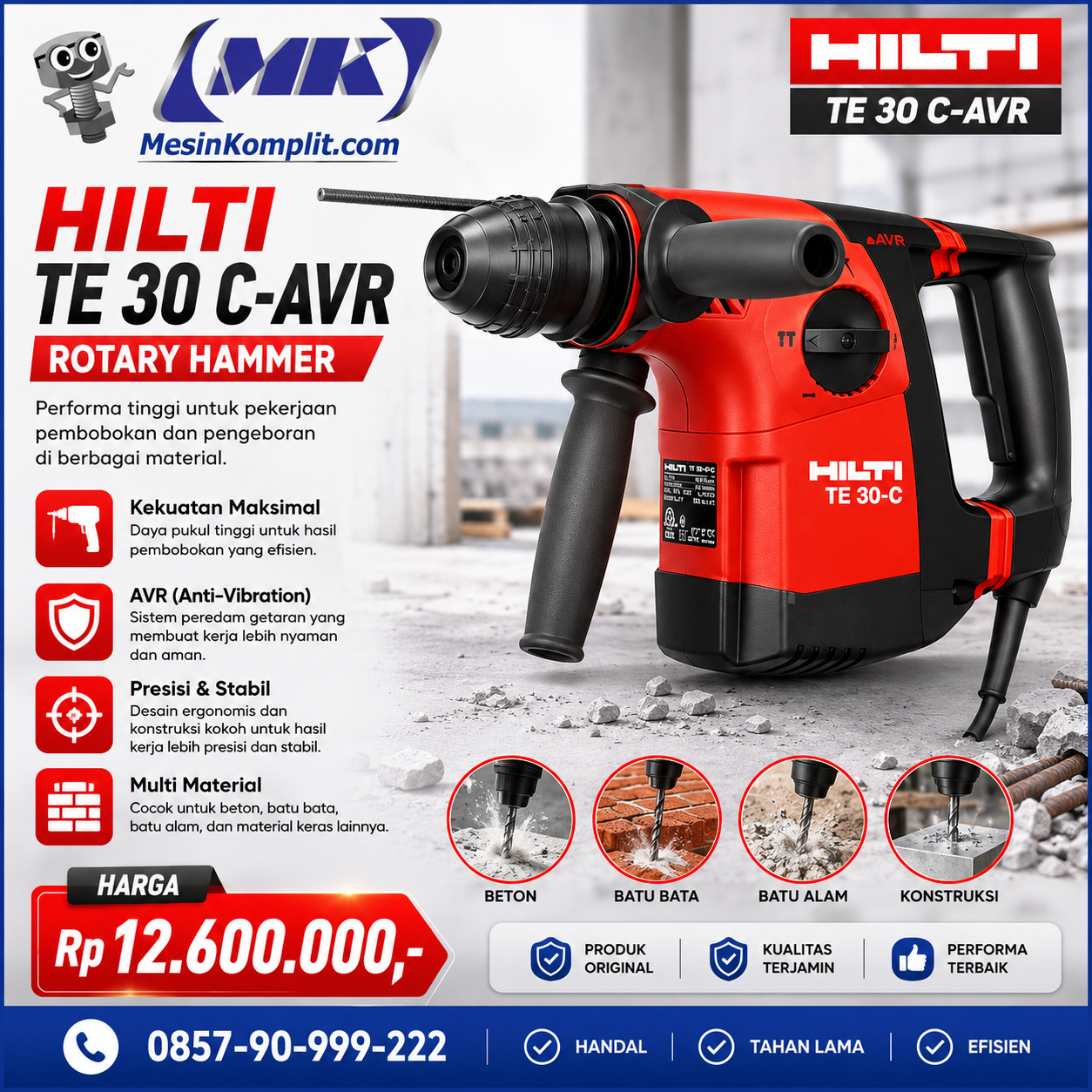 Combihammer Hilti TE30-C ...